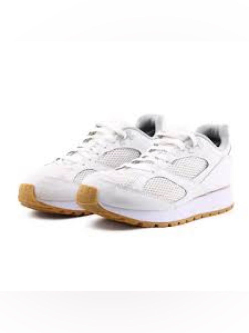Under Armour White Athletic Sneakers with Gum Outsole